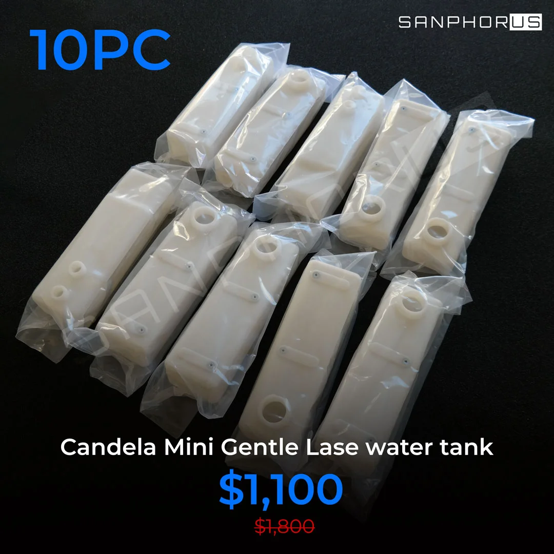 10 Pieces of Candela Mini Gentle Lase water tank, SP 00597